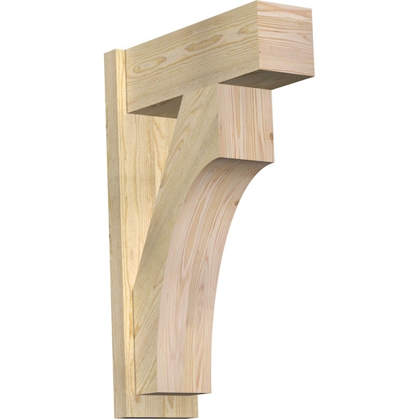Ekena Millwork Westlake Block Rough Sawn Outlooker, Douglas Fir, 8"W x 22"D x 34"H OUT08X22X34WTL05RDF - main